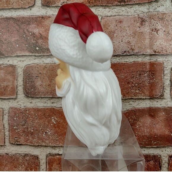 Santa Claus Lights Up Mini Christmas Tree Topper Light LED Glowing Decor Holiday - Picture 7 of 16